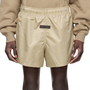 Men’s ESSENTIALS Tan Nylon shorts